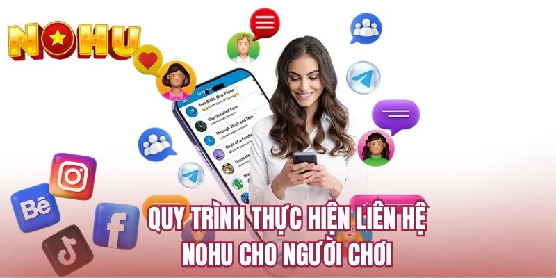 Quy trình thực hiện liên hệ NOHU cho người chơi